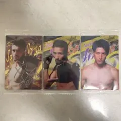 RIZINウエハース　サトシ&クレベル&井上直樹