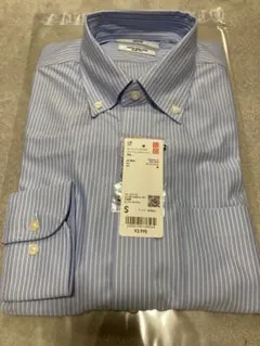 【新品・未使用】UNIQLO スーパーノンアイロンジャージスリムシャツ　長袖