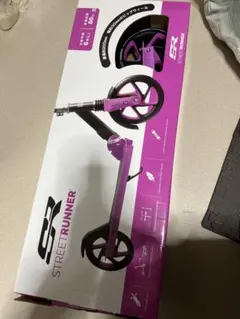 STREET RUNNER キックボード パープル 折りたたみ式 STREET RUNNER キックボード 折りたたみ式 パープル - メルカリ