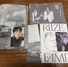 RIIZE FAME カタログver. トレカ アントン ユニトレ