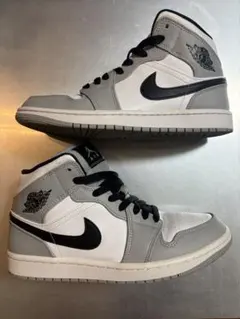 美品Nike Air Jordan 1 スモークグレー　25.5cm