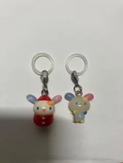 サンリオ ウサハナ ガチャガチャ めじるしアクセサリー