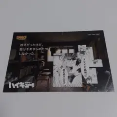 【送料込】ハイキュー！！ セイシュン モーメント ポストカード 月島 山口