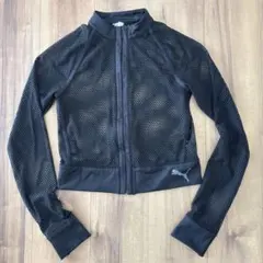 PUMA メッシュジャケット ブラック
