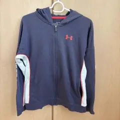 Under Armour フード付きパーカー YXL ネイビー