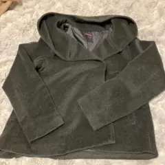 URBAN RESEARCH フード付きピーコート ダークグレー