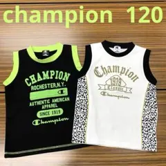 Champion ノースリーブタンクトップ 2枚組　120