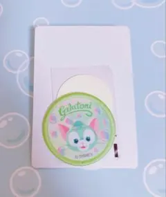 ダッフィー&フレンズ　カラフルハピネス　ワッペン　ジェラトーニ ディズニー