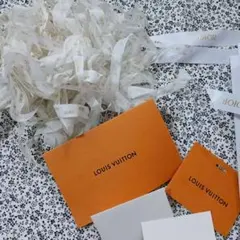 Diorショップ袋とLouis Vuittonカードセット