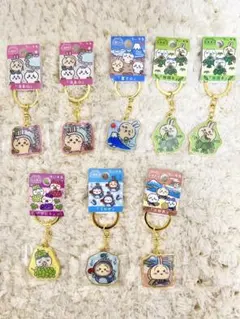 未使用☆ご当地ちいかわキーホルダーセット