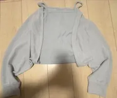 GUキャミソール付きボレロカーディガン