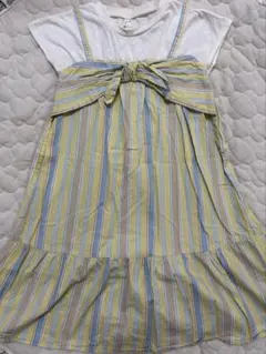 子供服 アプレレクール 半袖ワンピース 140cm