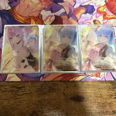 ホロライブ フォト風カード 兎田ぺこら 綺々羅々ヴィヴィ 3枚セット