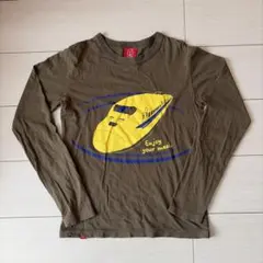 オジコ Tシャツ 長袖 ロンT 新幹線 ドクターイエロー 140 ojico