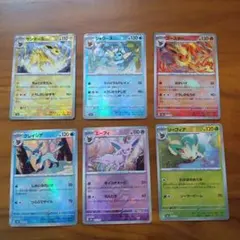 【未使用】ブイズ　モンスターボールミラー６枚セットまとめ売り　テラスタルフェス