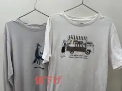 Ships半袖白TシャツとNOLLEY'sロングTシャツ