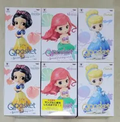 Qposket Disney プリンセス　フィギュア　ディズニーのサムネイル