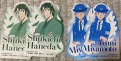 名探偵コナンモバイルステッカーコレクションVol.5 羽田秀吉 宮本由美セット