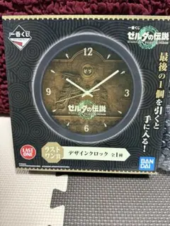 外*線様 ゼルダの伝説 ティアーズ・オブ・ザ・キングダム デザインクロック　ラス