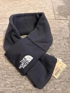 ノースフェイス　キャンベルフリースマフラー キッズ　NNJ72104　ブラック