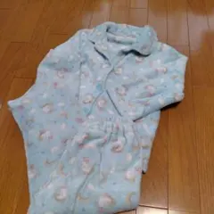 ★ユニコーン柄 ボアパジャマ★130