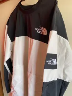THE NORTH FACE ナイロンスリーブ ブラック/ホワイト