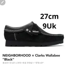NEIGHBORHOOD × Clarks Wallabee ブラックのサムネイル