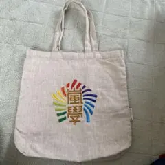 嵐のワクワク学校のトートです　軽くて折り畳みできます！刺繍で高級感