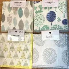 かや織りふきん 北欧　4枚セット