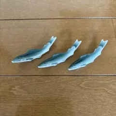 魚型 陶器製 箸置き 3個セット