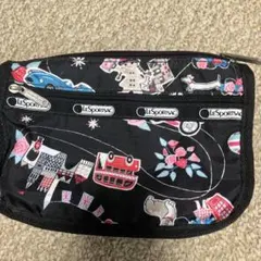 ★値下げ！レア★ディズニー×レスポートサックコラボポーチ(イギリス)