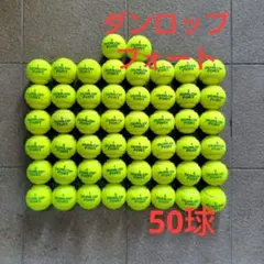 硬式 テニスボール ダンロップフォート50個 中古