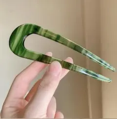 U字型かんざし 髪留め 髪飾り まとめ髪 お団子 浴衣 着物 成人式 結婚式