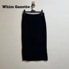 WhimGazette ダブルクロスサイドスリットタイトスカートのサムネイル