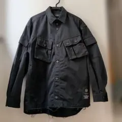 早い者勝ち！GU×UNDERCOVER ミリタリージャケット Mサイズ ブラック