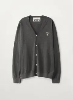 SATUR LOREN LINEN BLENDED カーディガン M