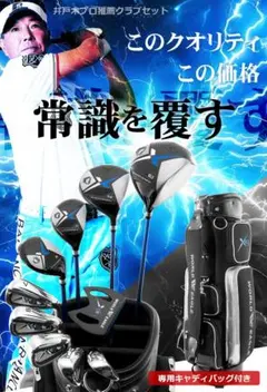 希少レフティ】ワールドイーグル X-01 メンズ クラブセット 12本 R 左
