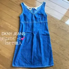 DKNY JEANS デニム　ワンピース　ジャンパースカートのサムネイル
