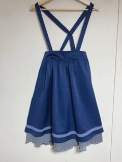 アクシーズファム　kis ブルーの可愛いワンピース