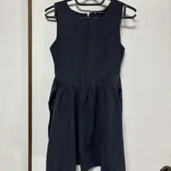 as know as ノースリーブワンピース ダークブルー
