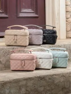 キルティングミニショルダーバッグ/ブラック