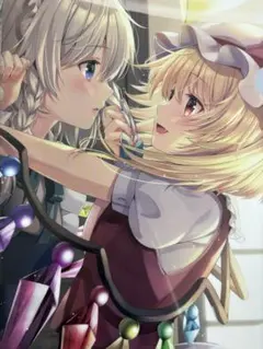 【未開封】東方Project 十六夜咲夜＆フランドール クリアファイル