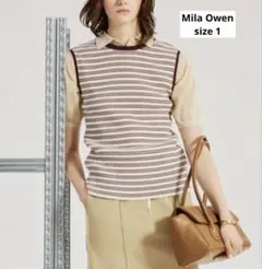 mila owen クルーネックノースリシャギーニット Mila Owen クルーネックノースリシャギーニット - メルカリ