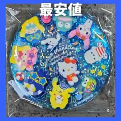 サンリオキャラクターズ キラキラBIG缶バッジ2 全員集合　ハローキティ