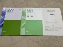 四訂版 Write to the Point 入試必携英作文　別冊解答セットのサムネイル