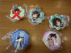 くら寿司 名探偵コナン マグネット ラバーチャーム 缶バッジ