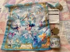 ディズニーシー　巾着　20周年