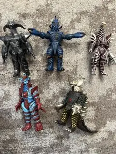 ウルトラマンシリーズ 怪獣フィギュア 5体セット