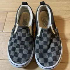 Vans チェック柄 スリッポン キッズ