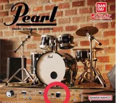 Pearl ドラムミニチュアコレクション(フロアタム&椅子)